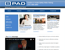 Tablet Screenshot of bpad.com